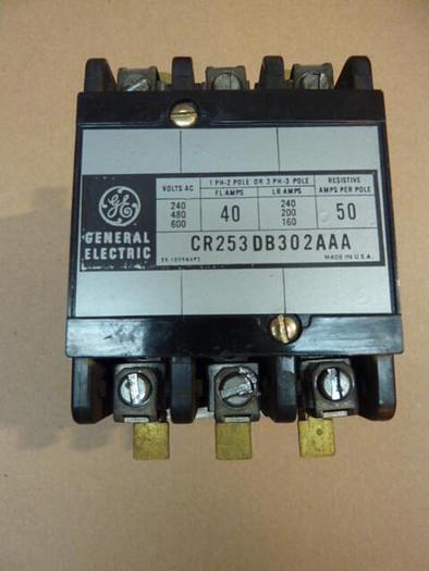 Used GENERAL ELECTRIC / GE Contactor CR253DB302AAA #33545