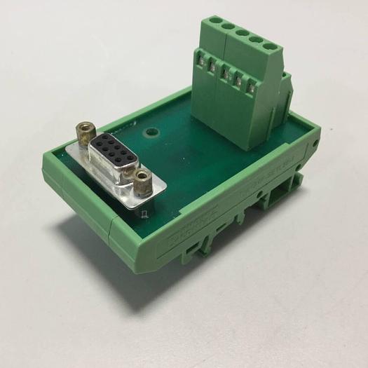 Used PHOENIX CONTACT RS232 10 Pin Connector RS232 10-P/C #92769