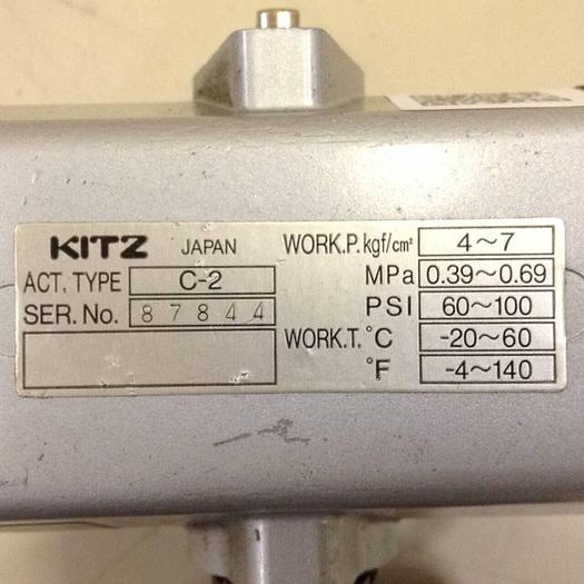 Used KITZ Control Flow Valve C-2 #75346