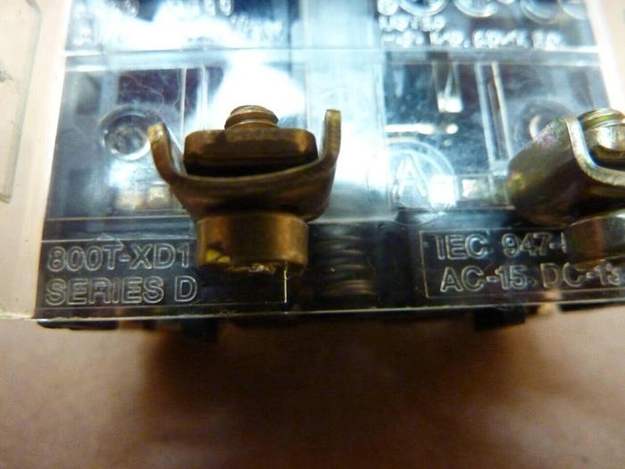 Used ALLEN BRADLEY Push Button 800T-A BLACK #38179