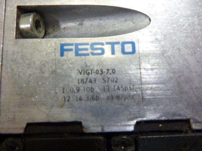 Used FESTO Control Block / Valve Terminal IFB13-03 Used