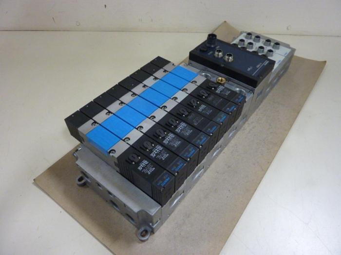 Used FESTO Control Block w/ Valves IFB8-03 #52798