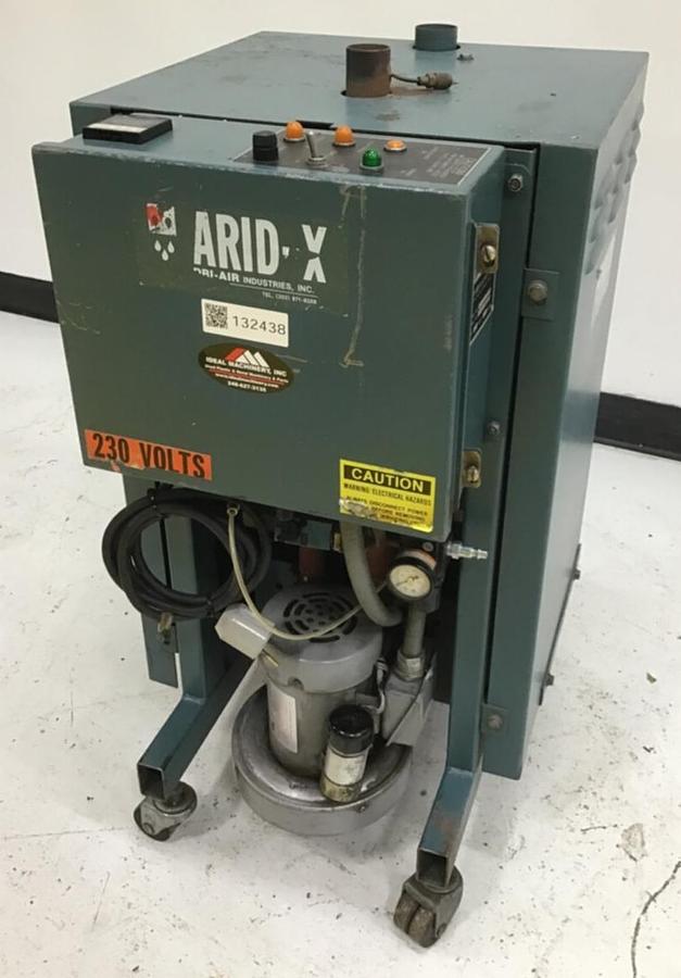 Used DRI AIR INDUSTRIES Desiccant Dryer ARID-X 25 Used