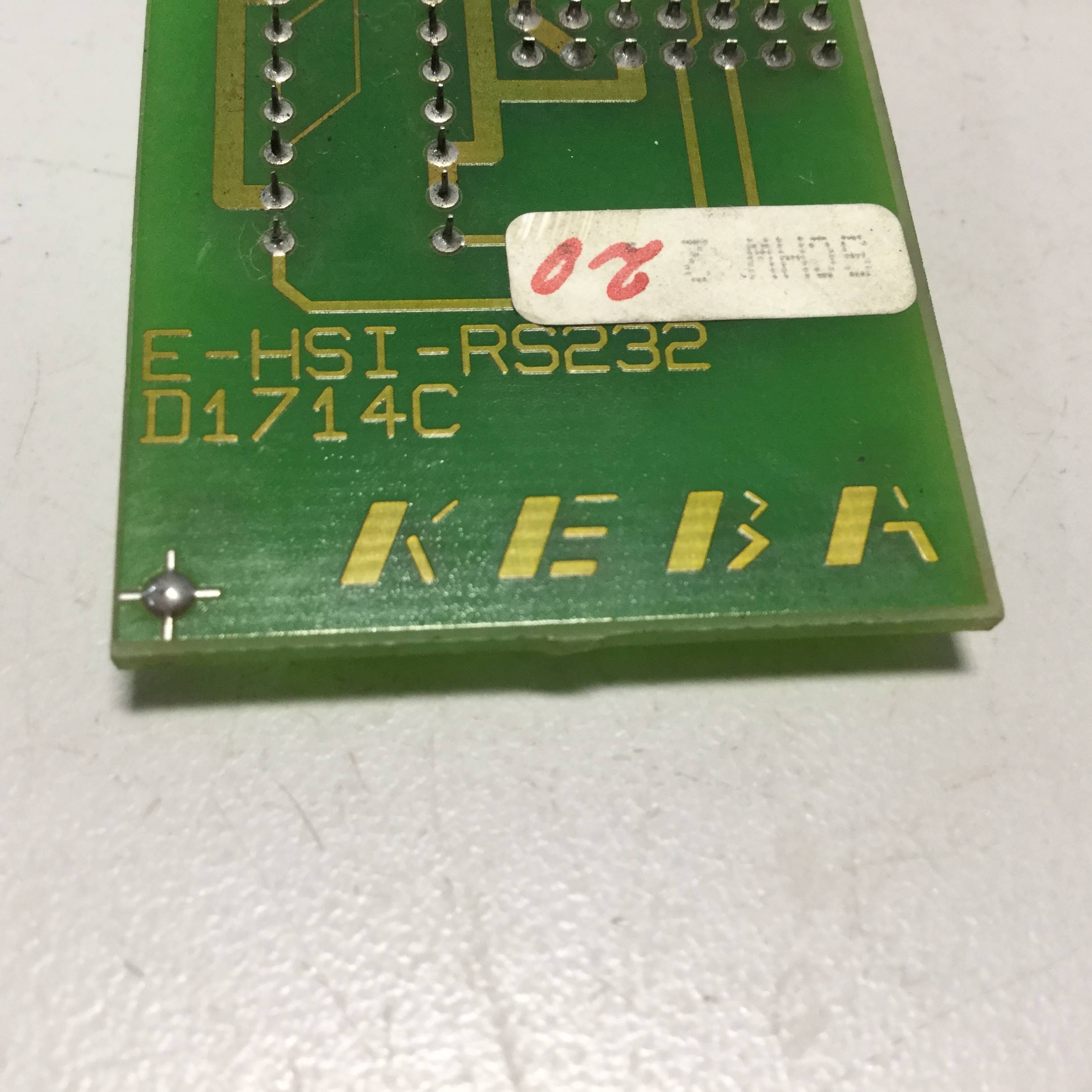 Used KEBA Circuit Board E-HSI-RS232 D1714C USED