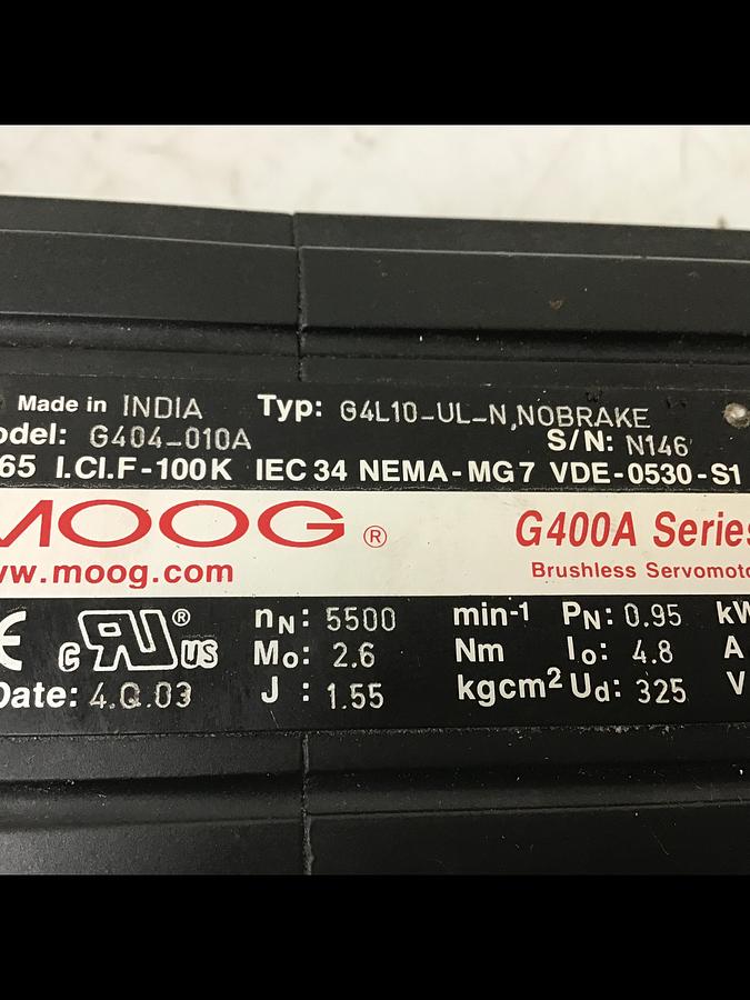 Used MOOG G404-010A