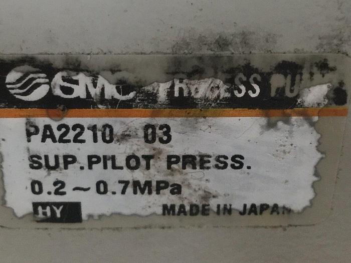 Used SMC Process Pump PA2210-03 #109886