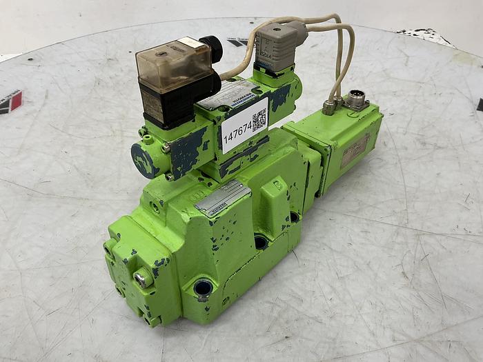 Used MANNESMANN REXROTH 4WRAP 6 W7-07-21/24K4/M valve