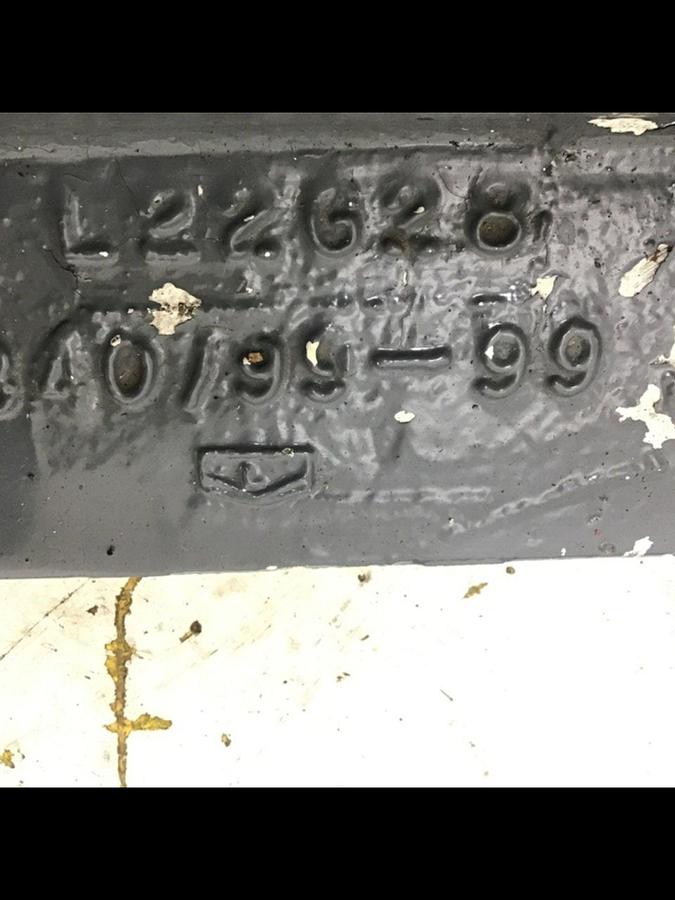 Used VAN DORN DEMAG Injector Sled L22G28 340/99-99 #126129