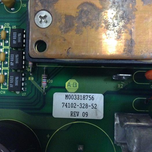 Used ALLEN BRADLEY Communication Board 74102-328-52 #78441