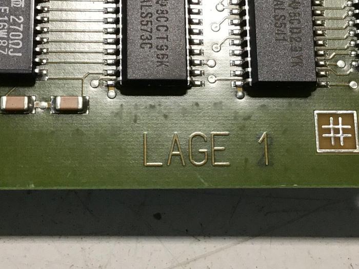Used ARBURG I/O Circuit Board 97868 V.00 #130640