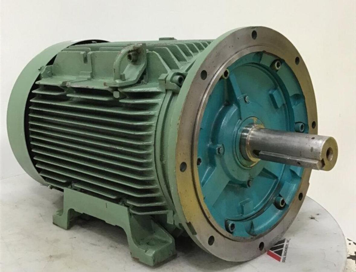Used BROOK HANSEN 100 HP Motor W-DF405TD-NE Used