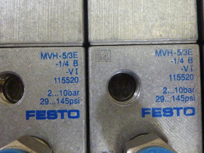 Used FESTO Control Block / Valve Terminal IFB8-02 #61263