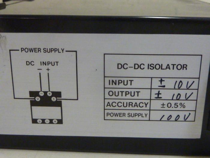 Used YOKOGAWA Power Line Transducer 2371 DC-DC ISOLATOR #65693