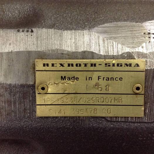 Used REXROTH Hydraulic Motor 1PF2G330/029RD07MB Used