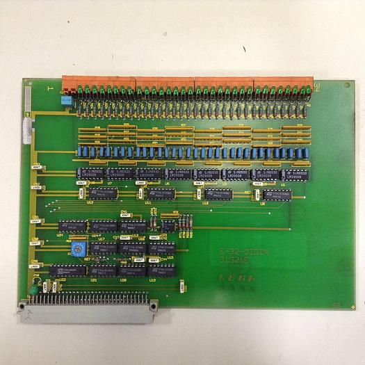 Used KEBA Engel Circuit Board E-32-DIGIN D1321E Used