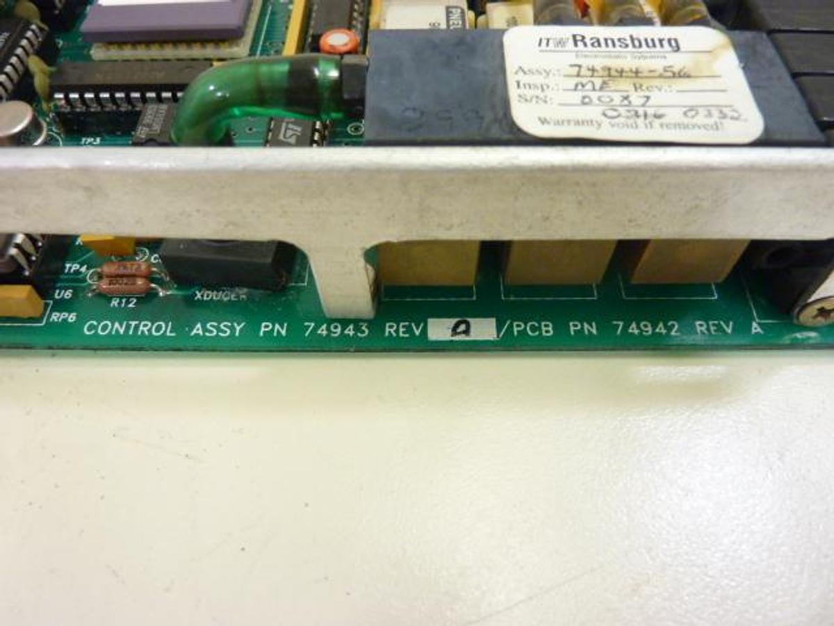 Used RANSBURG Module 74942 Used