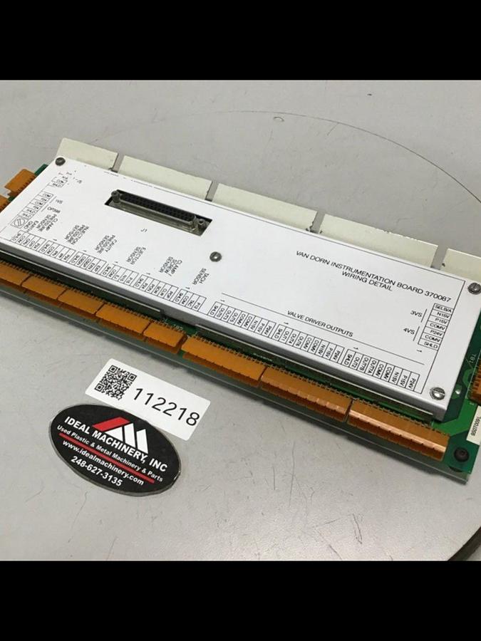 Used VAN DORN Instrumentation Board 370087 USED