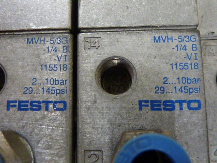 Used FESTO Control Block / Valve Terminal IFB8-02 #52853
