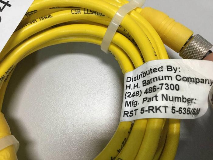Used H.H. BARNUM Cable RST 5-RKT 5-635/6M Used