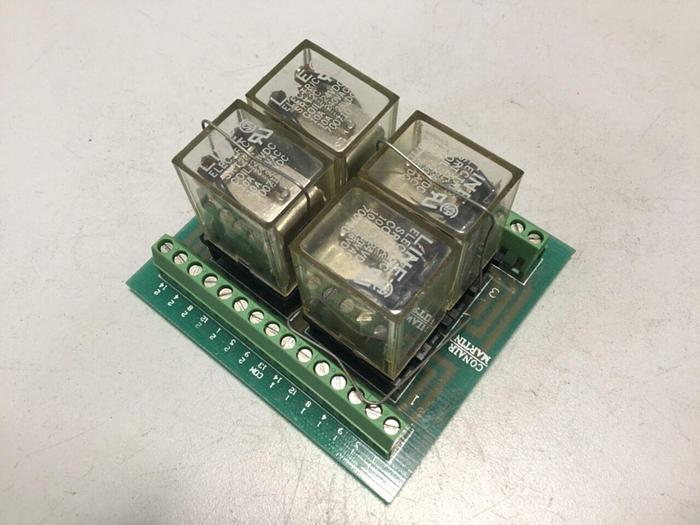 Used CONAIR MARTIN Quad Relay Card QUAD RELAY #101340