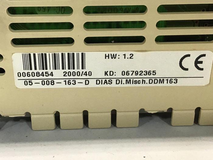 Used SIGMATEK Conversion Module DIAS DDM 163 #131236