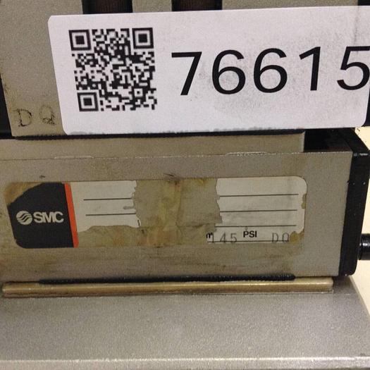 Used SMC Solenoid Valve w/ Manifold Assembly VS7-FPG-D-3Z #76615