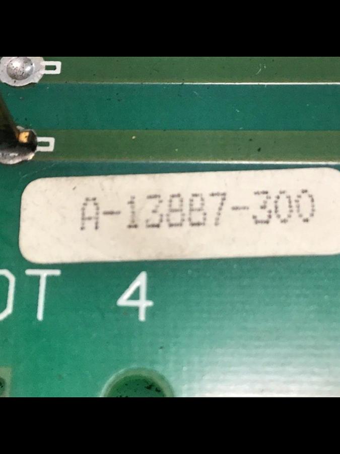 Used BARBER COLMAN Slot Rack Mother Board A-13887-300 USED