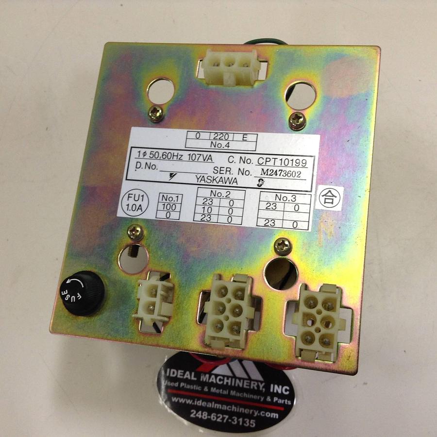 Used YASKAWA 0.107 kVA Transformer CPT10199 Used