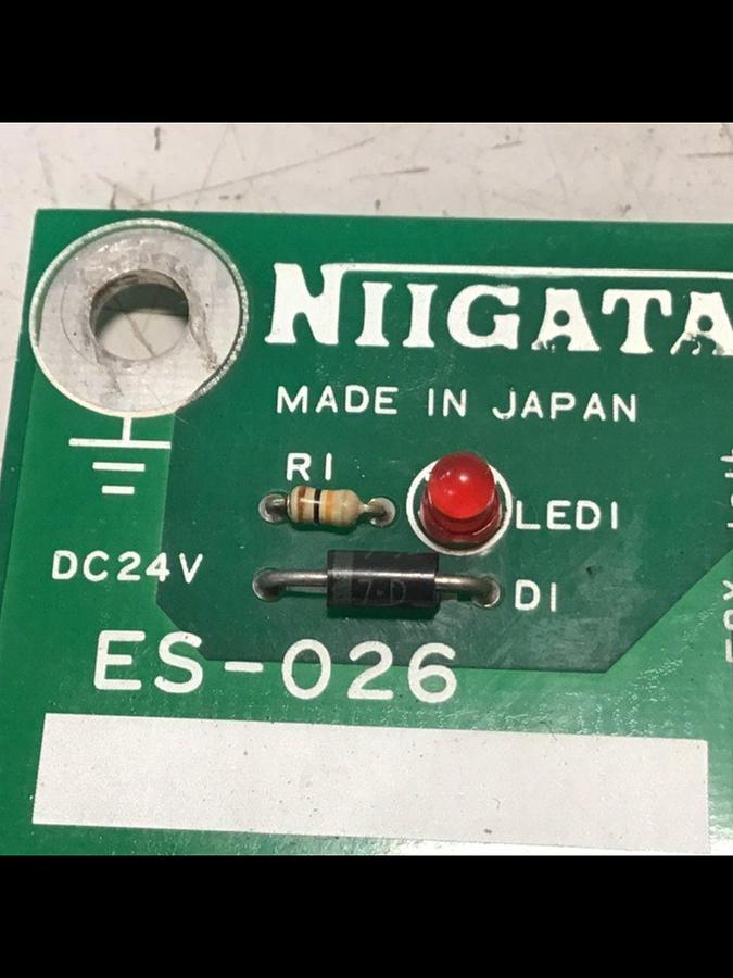 Used NIIGATA Circuit Board ES-026 USED