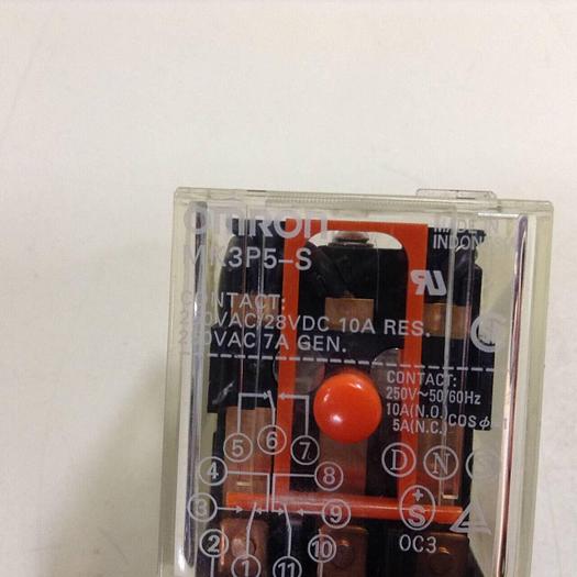 Used OMRON Relay MK3P5-S #76256