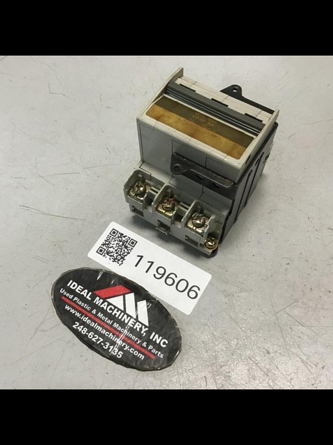 Used MITSUBISHI 20 Amp Circuit Breaker CP30-BA-3P-20A USED #119606