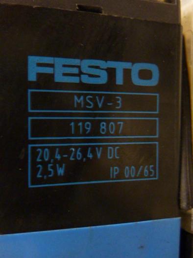 Used FESTO Control Block / Valve Terminal IFB8-02 #52827