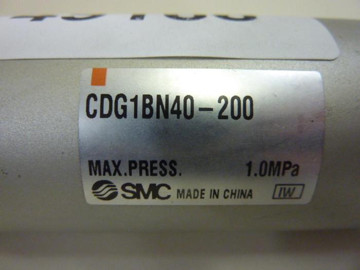 Used SMC Cylinder CDG1BN40-200 #49166