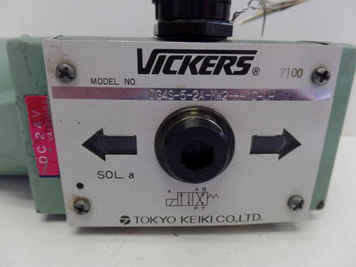 Used VICKERS Valve DG4S52AMW2H10LH #74174