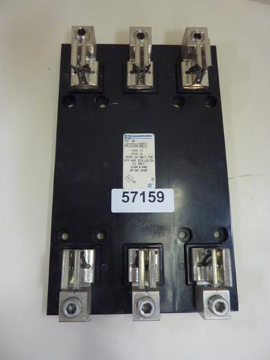 Used MARATHON 200 Amp Fuse Block 6R200A3BCU #57159