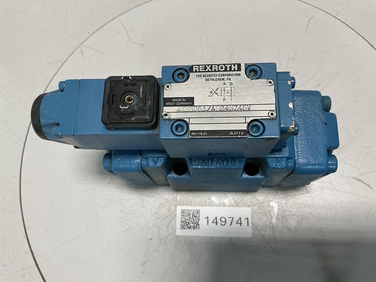 Used REXROTH 4WE6D51/AG24NZ45V