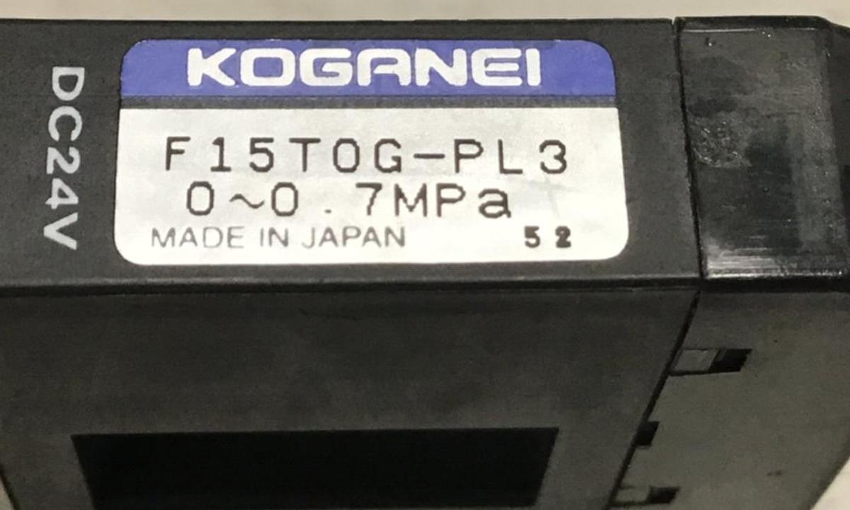 Used KOGANEI Solenoid Valve F15T0G-PL3 USED