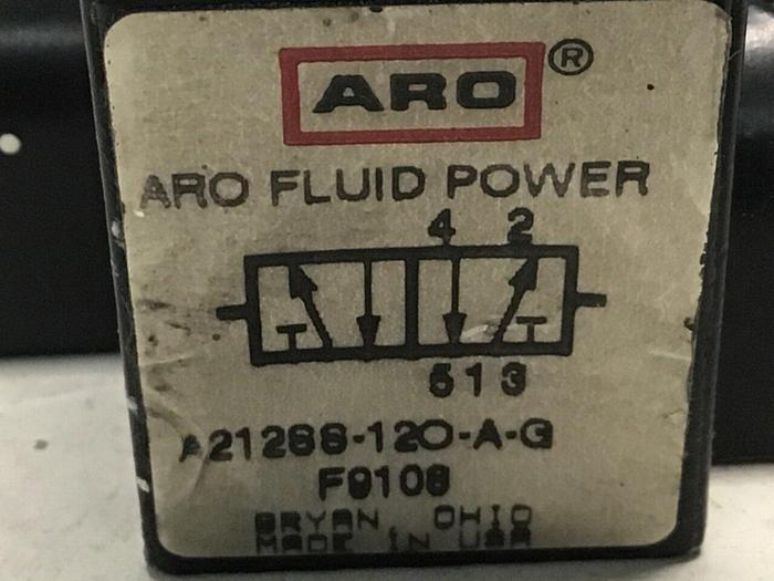 Used ARO Solenoid Air Control Valve A21288-120-A-G #112982