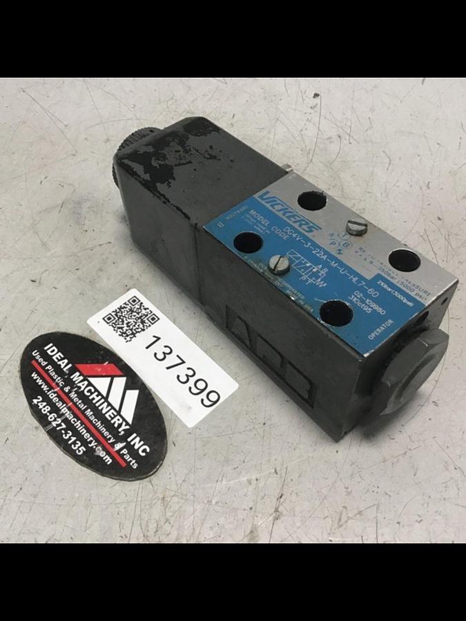 Used VICKERS Directional Hydraulic Valve DG4V322AMUHL760 Used