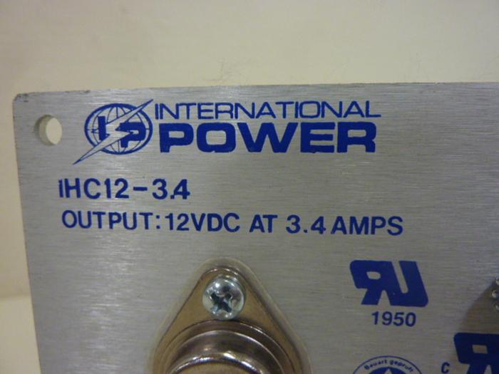 Used INTERNATIONAL Power Supply IHC12-3.4 #62161
