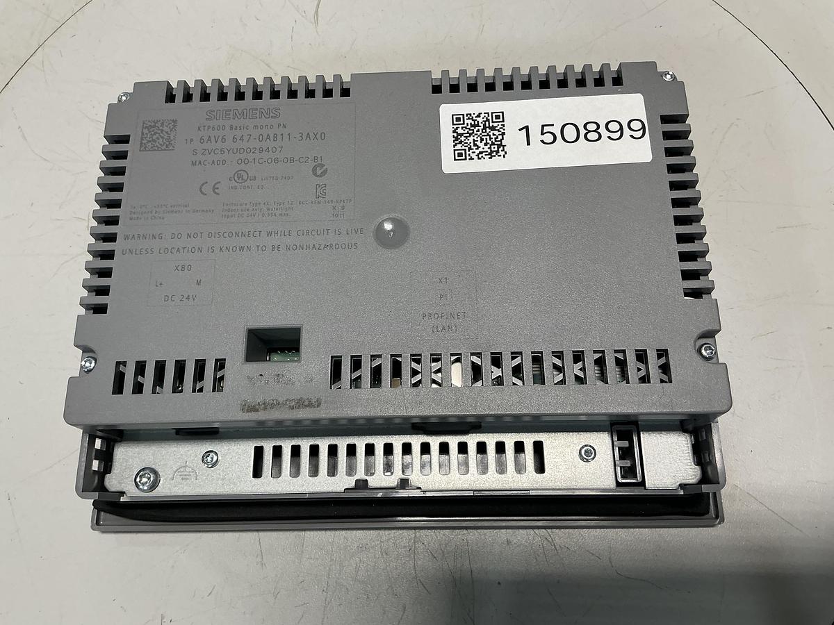 Used SIEMENS 6AV6 647-0AB11-3AX0