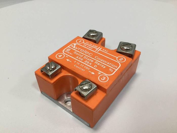 Used SYRELEC Solid State Relay ARS 25A D #98060