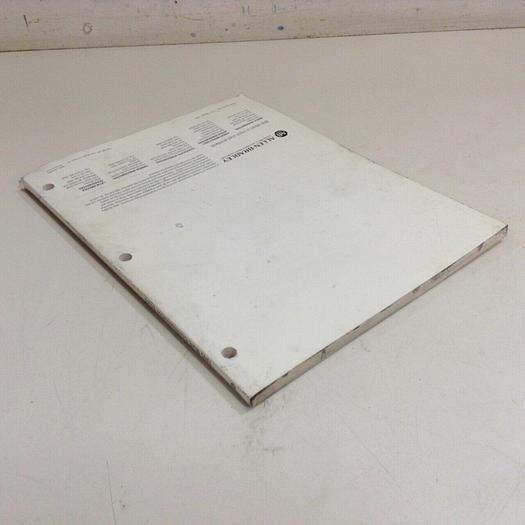Used ALLEN BRADLEY Reference Manual 1395-5.33 #70951