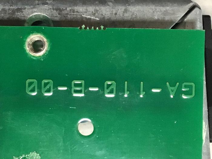 Used GAMMAFLUX Hot Runner Output Board GA-110-B-00 #122184
