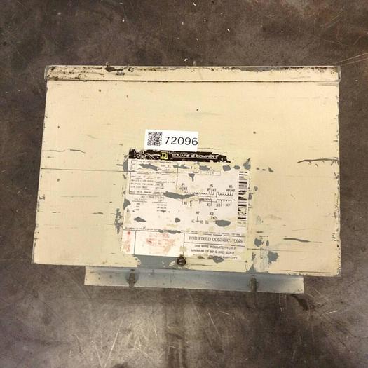 Used SQUARE D 6 kVA Transformer 6T2F #72096