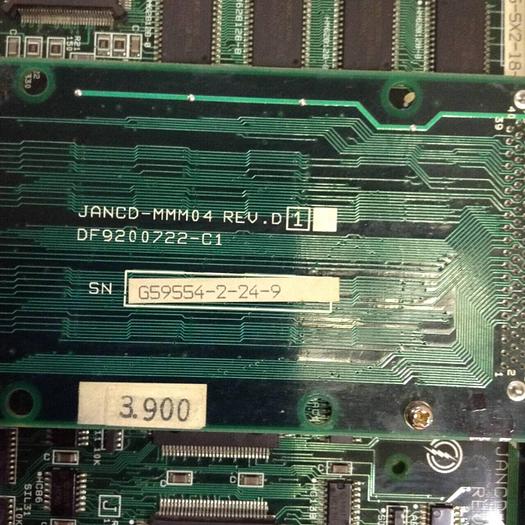 Used YASKAWA Circuit Board JANCD-MCP02B-1 REV D #76702