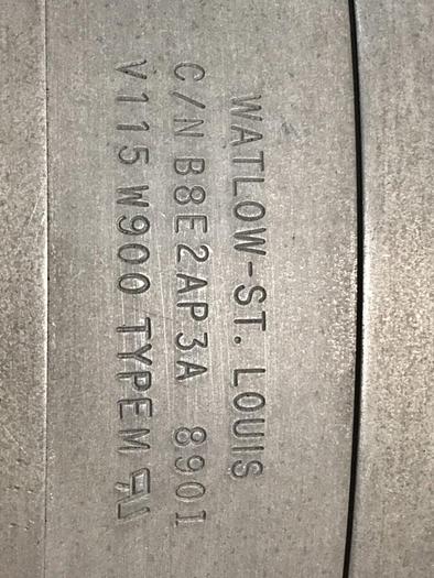 Used WATLOW 900 Watt Heater Band B8E2AP3A #126270