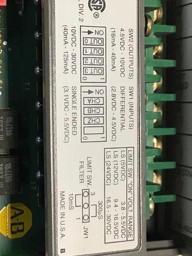 Used ALLEN BRADLEY Counter Encoder 1746-HSCE #128802
