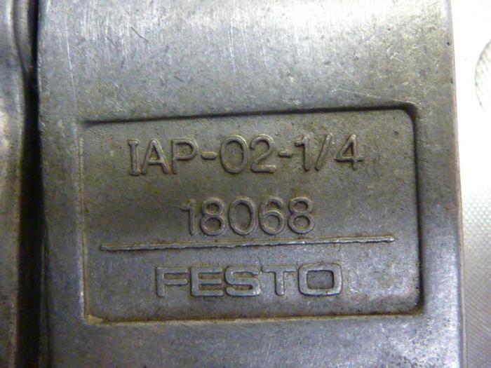 Used FESTO Control Block / Valve Terminal IFB8-02 #52688