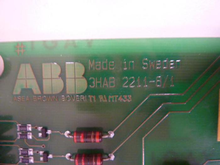 Used ABB Circuit Board 3HAB2211-1/1 Used